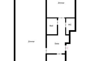Großzügige 2-Zimmerwohnung mit Potenzial und Blick ins Grüne – Die vollständige Adresse der Immobilie erhältst du vom Anbieter., 40239 Düsseltal, Düsseldorf – Vorschaubild 10