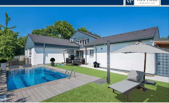 Modernes Einfamilienhaus mit Einliegerwohnung und Pool in exklusiver Lage am Geigersberg