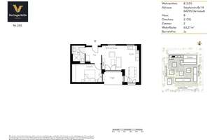 Ideal für Paare! Moderne 2-Zimmer-Wohnung mit Loggia – Stephanstraße 14, 64295 Darmstadt-West, Darmstadt – Vorschaubild 8