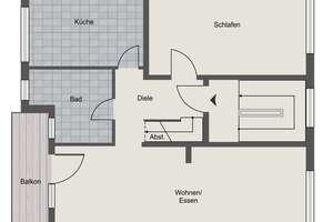 KR-Bockum! Traumhafte 119 m² Galerie-Wohnung mit Sonnenbalkon in wunderschöner Altbauzeile! – Die vollständige Adresse der Immobilie erhältst du vom Anbieter., 47800 Bockum, Krefeld – Vorschaubild 16