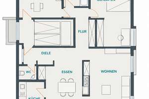 Wohnen im Dortmunder Süden: 3,5-Zimmer-Wohnung im Grünen – 44265 Syburg, Dortmund – Vorschaubild 6