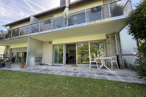 *Wohnen im Grünen mit Weitblick* - Lichtdurchflutete Erdgeschosswohnung mit großzügiger Terrasse – Neusser Weg 40, 40474 Lohausen, Düsseldorf – Vorschaubild 3
