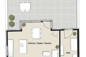 ++4 Zimmer Terrassenwohnung in Bestlage: Modernisiert, absolut ruhig & direkt im Zentrum – 50674 Altstadt/Nord, Köln – Vorschaubild 9