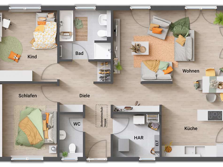Grundriss-Bungalow-100-Erdgesc