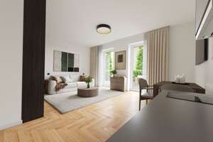Single-Appartment zum Wohlfühlen mit Blick ins Grüne (direkt vom Eigentümer/courtagefrei) – Bogenallee 8, 20144 Harvestehude, Hamburg – Vorschaubild 2