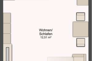 1-Zimmer-Wohnung in München-Freimann – Starenweg 4, 80937 Am Hart, München – Vorschaubild 2