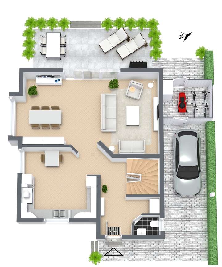 Grundriss EG