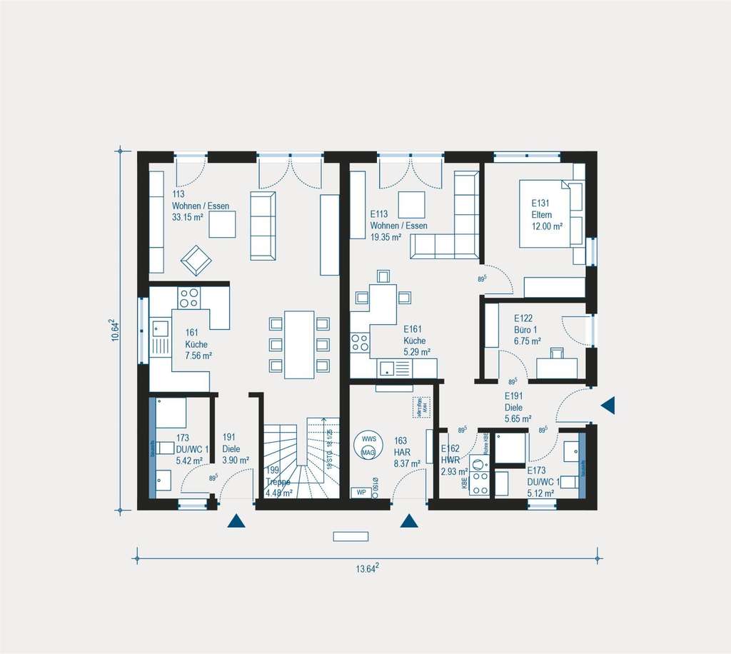 Immobilie in Neuburg an der Kammel - Familie nah - Alltag individuell  - Bild 2