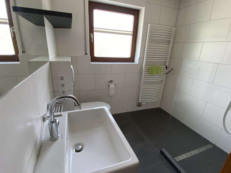 Neues Bad im Obergeschoss