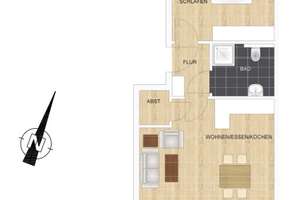 Exklusive 2-Zimmerwohnung mit Terrasse und EBK in Regensburg Steinweg – Lappersdorfer Straße 34, 93059 Steinweg-Pfaffenstein, Regensburg – Vorschaubild 10