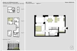 Loft-Feeling im Erdgeschoss: Stilvolle 2-Zimmer-Wohnung mit Einbauküche – Zerzabelshofstraße 15, 90478 Ludwigsfeld, Nürnberg – Vorschaubild 8
