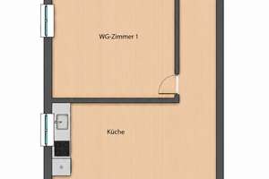 ! WG-Zimmer in charmanter Altbauwohnung in zentraler Lage von Aachen – Die vollständige Adresse der Immobilie erhältst du vom Anbieter., 52070 Frankenberg, Aachen – Vorschaubild 6
