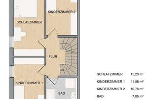 Moderne DHH mit Wohlfühlcharakter Hier trifft hoher Komfort auf energieeffizientes Wohnen – Die vollständige Adresse der Immobilie erhältst du vom Anbieter., 77815 Bühl – Vorschaubild 7