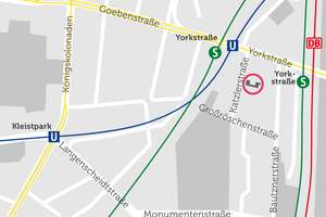 2-Zimmer-Wohnung im Seitenflügel nahe U/S-Bahn Yorckstr. – Katzlerstr. 16, 10829 Schöneberg, Berlin – Vorschaubild 2