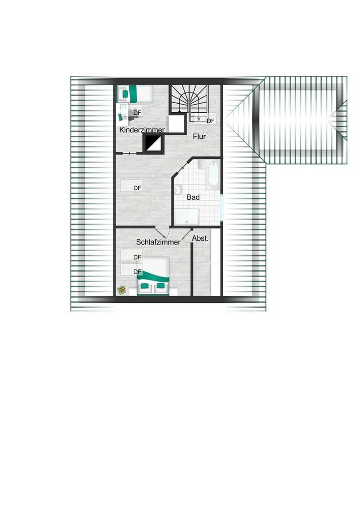 Grundriss Dachgeschoss