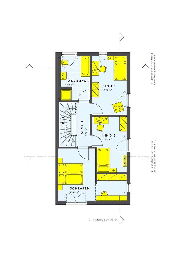 Cleverer Familiengrundris