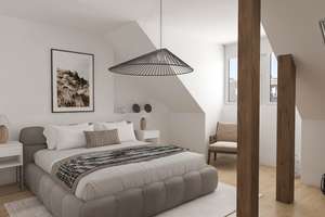 3 Zimmer Ausbaureserve im Dachgeschoss – Ideal für Selbstverwirklicher – 40476 Golzheim, Düsseldorf – Vorschaubild 9