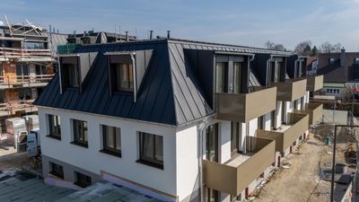 Wohnen mit Niveau! Neubau Dachterrassen 3-Zimmer Wohnung mit EBk und Balkon in Bestlage (Whg. 7)