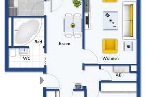 Eigentumswohnung mit Balkon in Mönchengladbach- Holt mit langfristiger Mieteinnahme!
 – Mönchengladbach – Vorschaubild 4