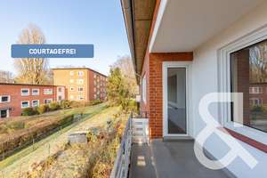 Ruhig gelegene Drei-Zimmer-Wohnung mit Balkon