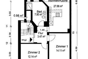 Wunderschöne sanierte  Altbauwohnung mit Balkon in St. Lorenz  Nord – 23554 Sankt Lorenz Nord, Lübeck – Vorschaubild 32