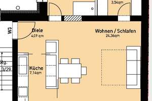 Haidhausen - klein und fein + + perfektes Apartment im Rückgebäude – Die vollständige Adresse der Immobilie erhältst du vom Anbieter., 81667 Haidhausen Süd, München – Vorschaubild 12