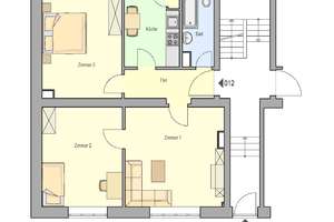zentral gelegene 3-Zimmer Wohnung im EG – Deutschherrnstraße 4a, 90429 Himpfelshof, Nürnberg – Vorschaubild 3