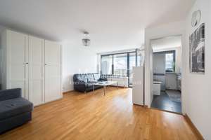 MÜNCHNER IG: Schöne 2-Zimmer-Wohnung über den Dächern Münchens mit Balkon und TG-Stellplatz – 80935 Lerchenau-Ost, München – Vorschaubild 4