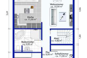 Exklusive ETW im Petriviertel: ca. 44 m² Dachterrasse, Warnow- & Altstadtblick, Aufzug & Tiefgarage! – 18055 Stadtmitte, Rostock – Vorschaubild 25