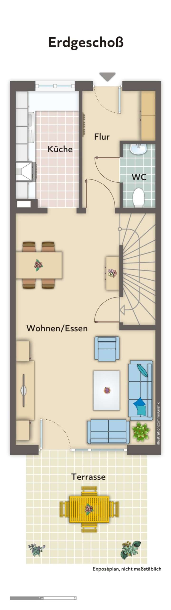 Grundriss Erdgeschoß