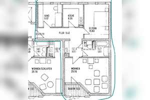 Tauschwohnung: 3 Zimmer in Schwabing gegen 2 Zimmer – Die vollständige Adresse der Immobilie erhältst du vom Anbieter., 80796 Am Luitpoldpark, München – Vorschaubild 1