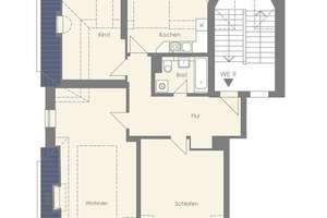 BEZGUSFREI AB 01.07.2026 | Gehobene 3-Raum-Wohnung über den Dächern der Stadt – Die vollständige Adresse der Immobilie erhältst du vom Anbieter., 4275 Südvorstadt, Leipzig – Vorschaubild 24