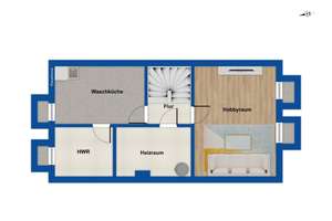 Familienfreundliches Reihenmittelhaus mit Süd-West-Terrasse in Nürnberg-Laufamholz – Die vollständige Adresse der Immobilie erhältst du vom Anbieter., 90482 Laufamholz, Nürnberg – Vorschaubild 15