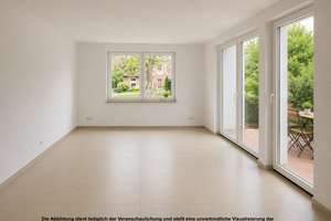 Hochwertig kernsanierte 3-Zimmerwohnung mit Terrasse, Gartenanteil & Stellplatz in Münster-Süd – Werlandstraße 15, 48153 Düesberg, Münster – Vorschaubild 4