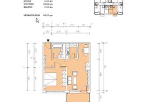 Reinkommen und Wohlfühlen: nette 2-Zi.-Wohnung – Comeniusstr. 34 a, 1309 Striesen-Süd, Dresden – Vorschaubild 2