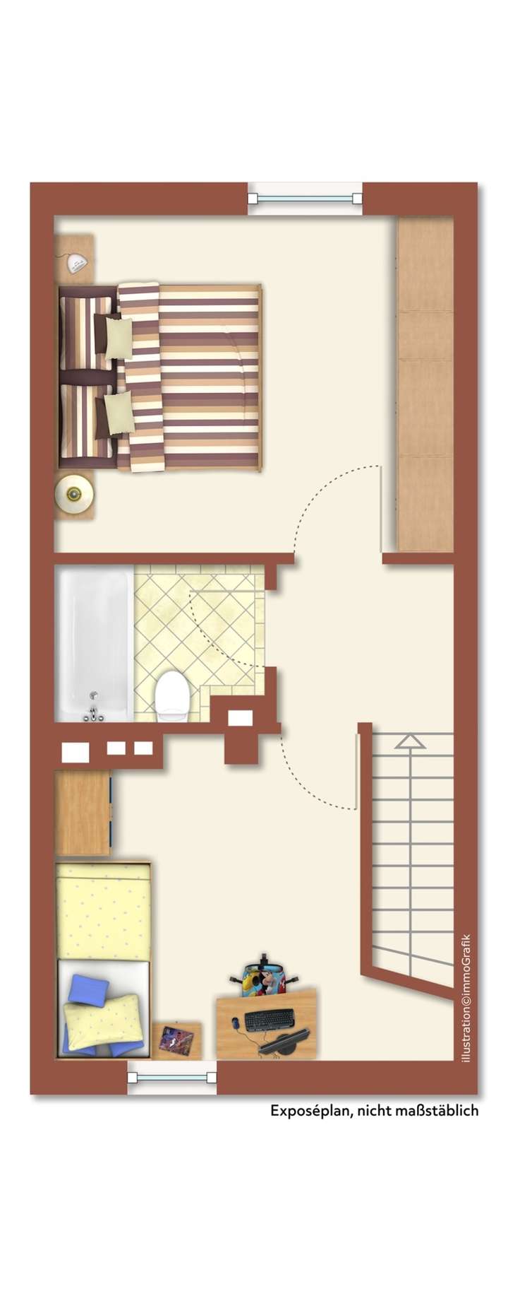 Grundriss Obergeschoss