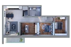 Hochwertige EG-Wohnung | 4-Zimmer | Balkon | KfW-40 QNG | Erstbezug 2026 – Mainzer Landstraße 145, 65589 Hadamar – Vorschaubild 8