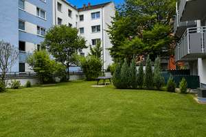 Wohnen im Grünen in Milbertshofen: moderne, MÖBLIERTE 3-Zimmer-Wohnung mit sonnigem Balkon – Die vollständige Adresse der Immobilie erhältst du vom Anbieter., 80807 Milbertshofen, München – Vorschaubild 14