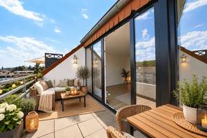 Wohnen auf zwei Ebenen! Helle Maisonettewohnung mit Balkon und Garage in Köln-Mengenich – 50829 Bocklemünd/Mengenich, Köln – Vorschaubild 16