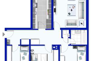 Vermietete 4,5-Zimmer-Wohnung in gefragter Lage – 79111 Sankt Georgen-Nord, Freiburg im Breisgau – Vorschaubild 9