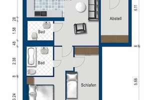 Im Herzen der Stadt wohnen - gemütliches Zuhause im Domviertel! – Einsteinstr. 13A, 39104 Altstadt, Magdeburg – Vorschaubild 13