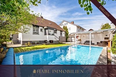 Habl Immobilien - Familienhaus mit großem Garten, Pool und ruhiger Wohnlage