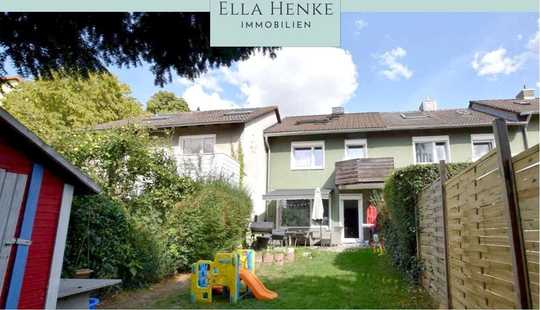 Bild von Ein Raumwunder: Gemütliches Reihenhaus mit 5 Zimmern, Kamin, Keller + Garten.