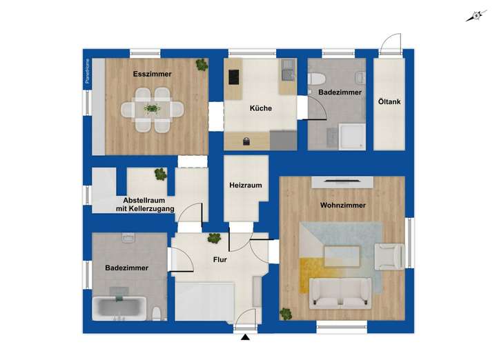 Grundriss Erdgeschoss