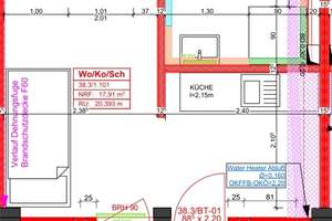 Komplett ausgestattet, Zweitbezug, Zentrale-Lage, Sonne-Balkon – Rheinstr. 51, 64283 Mitte, Darmstadt – Vorschaubild 2