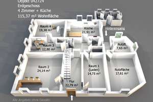 PROVISIONSFREI: Wohnhaus + Laden + Doppelgarage + Halle + Nebengebäude + Hof – Die vollständige Adresse der Immobilie erhältst du vom Anbieter., 63683 Ortenberg – Vorschaubild 36