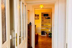 Maisonette-Altbauwohnung mit Dachterrasse & ausgebauter Bühne mit Sichtgebälk, reduzierte Stehhöhe  – 70199 Südheim, Stuttgart – Vorschaubild 3