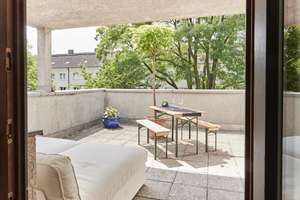 Schöne 2 Zimmer-Wohnung  zum Loft umgestaltet m.2 Dachterassen – Knorrstrasse 47, 80807 Milbertshofen, München – Vorschaubild 18