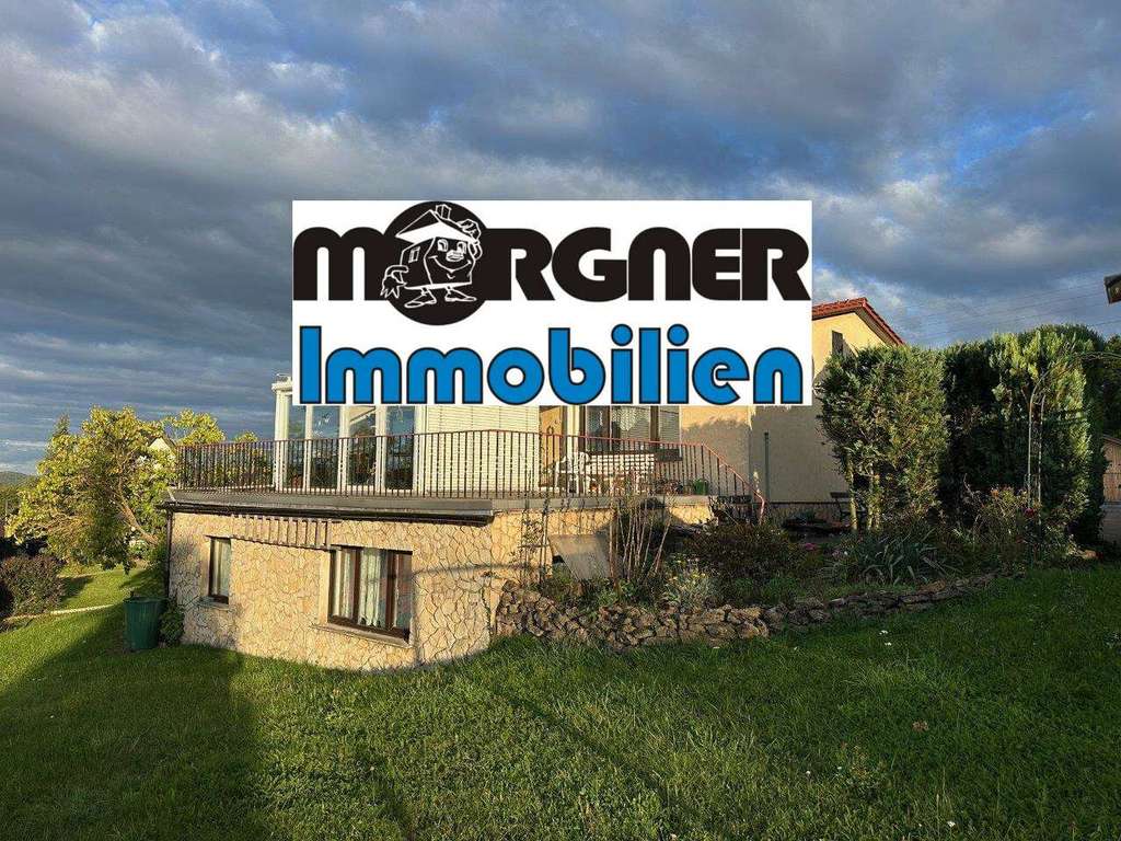 Immobilie in Unterwellenborn - Bungalow - Ein/Zweifamilienhaus mit Wintergarten und tollem Ausblick - Bild 0
