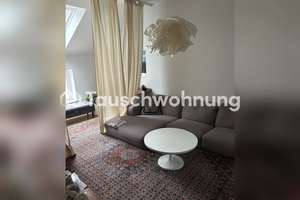 Tauschwohnung: Helle 2 Zimmer DG Altbauwohnung in Unterbilk